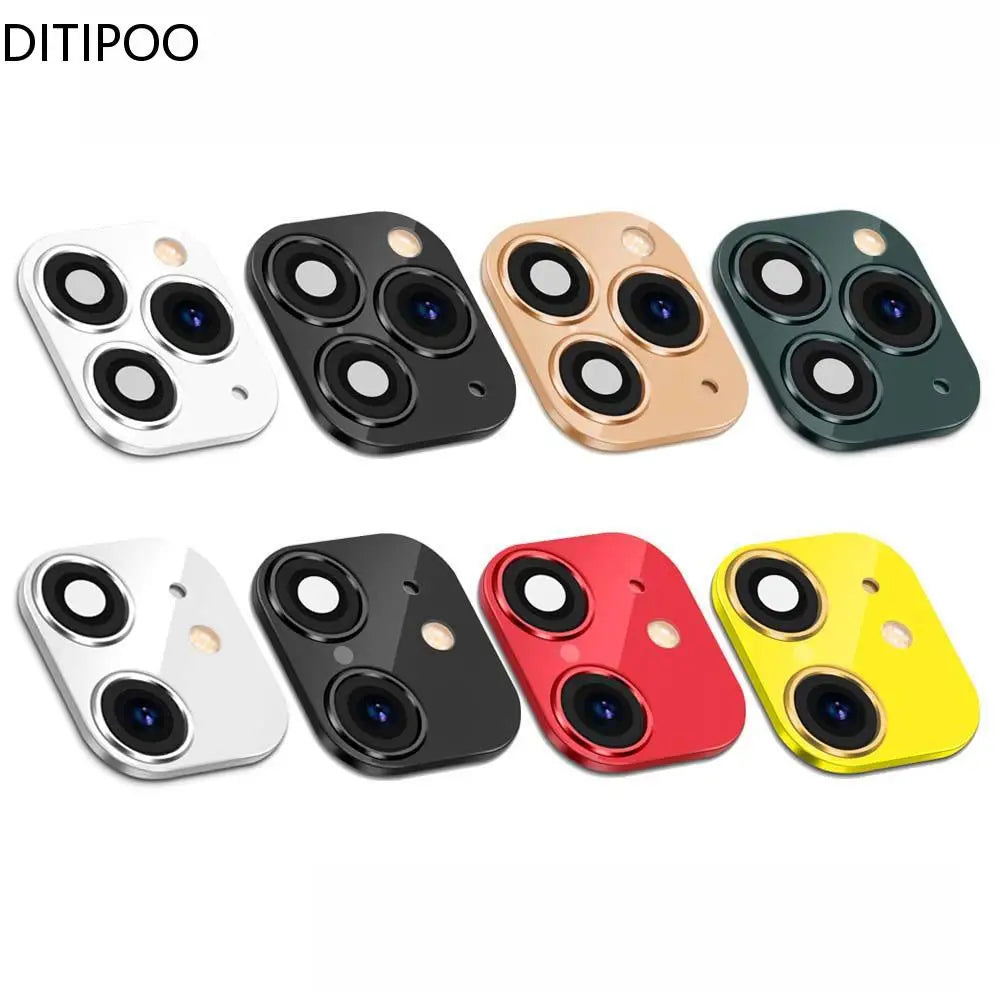 Fake Camera Lens Sticker Seconds For iPhone Phone Upgrade Screen Protector for iPhone X / XS Max Change to iPhone 11 pro Max Oasis Select