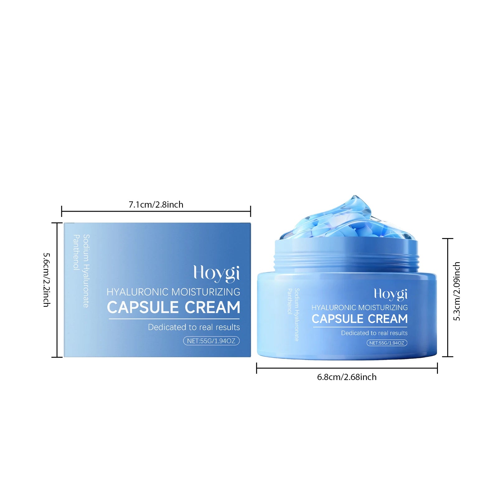 Hoygi Hyaluronic Acid Capsule Cream – Hydration & Barrier Repair Capsule Face Cream Oasis Select