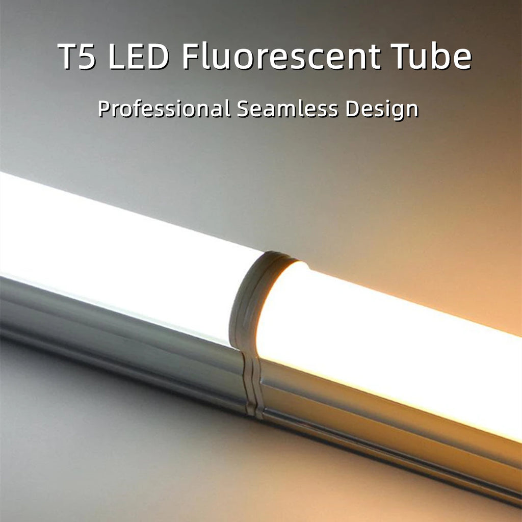 Kitchen Efficient Lighting LED Tube 85V-265V Energy T5 Aluminum Lamp for Replacement Fluorescent Tube for Hotel Garage,Non-glare Oasis Select