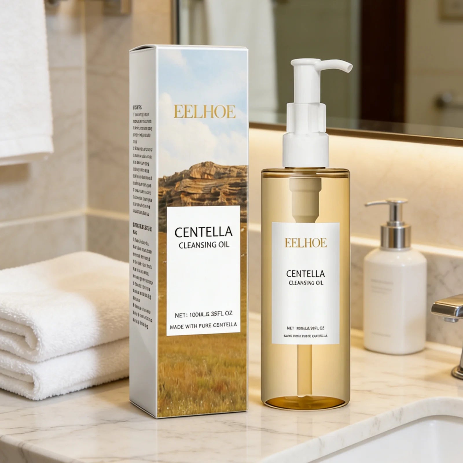 Eelhoe Centella Cleansing Oil – Gentle Makeup Remover Oil Cleansing Oil Oasis Select
