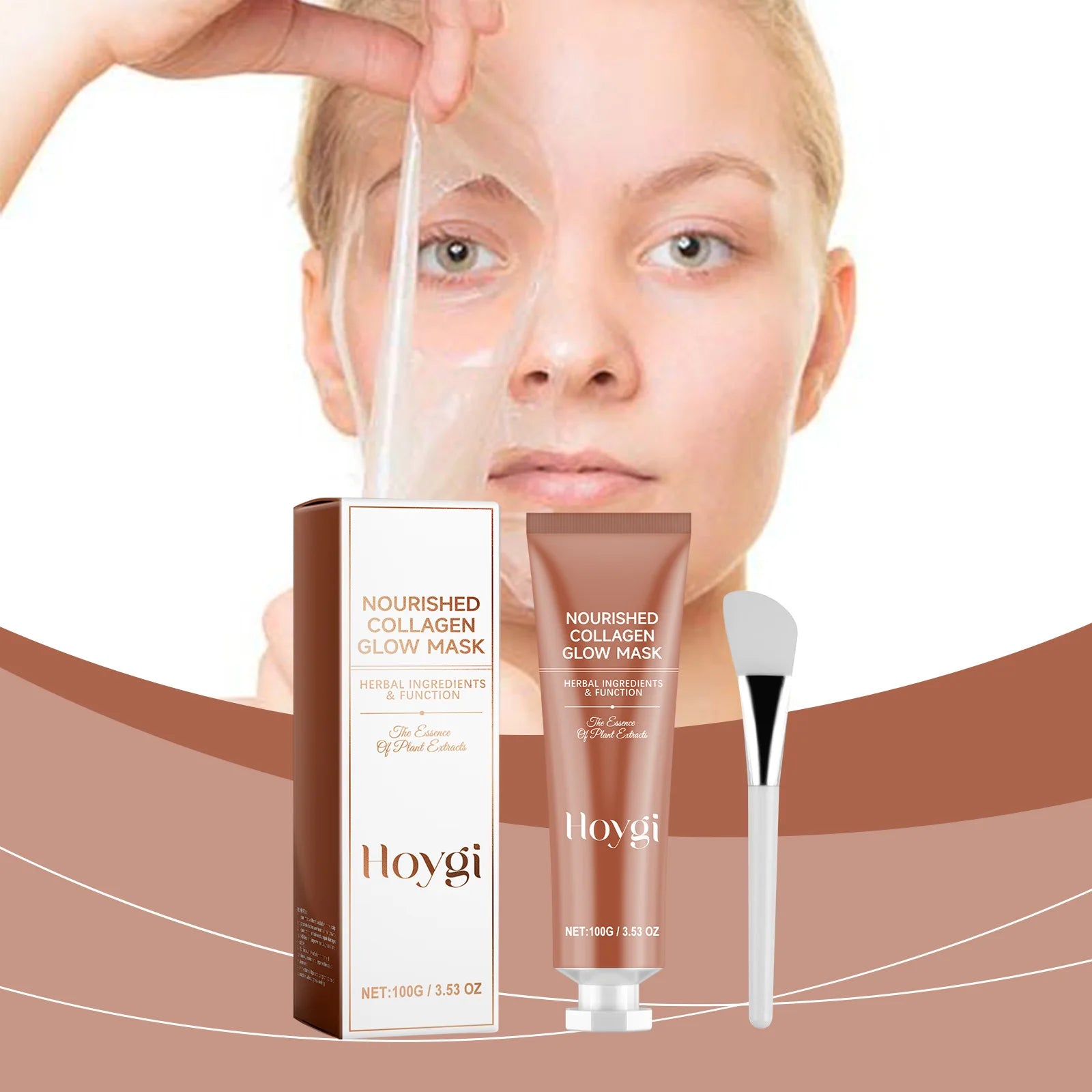 Hoygi Collagen Peel-Off Mask – Firming, Anti-Acne & Glow Collagen Peel-Off Mask Oasis Select