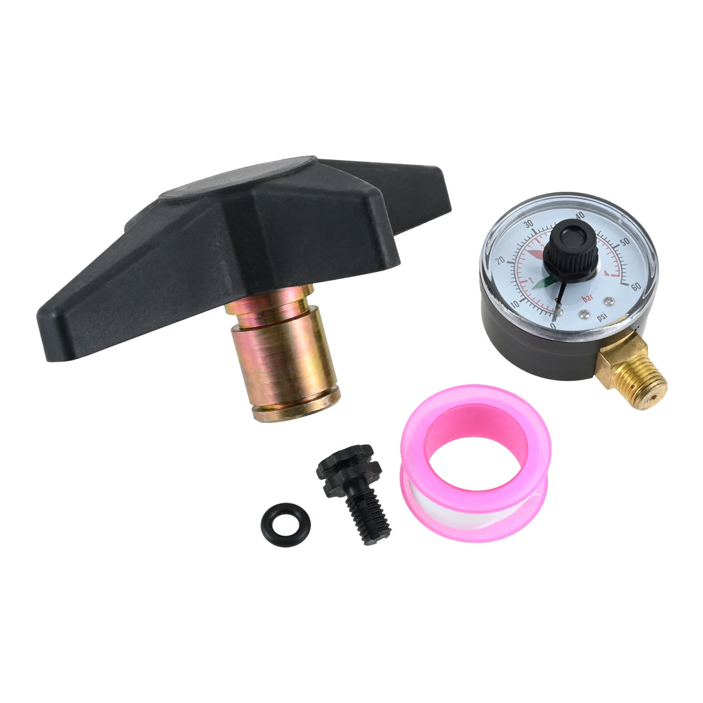 CX900G Knob and ECX1322A Directional Vent Valve and ECX271261 Boxed Pressure Gauge for Star-Clear Plus Parts Cartridge Filter Oasis Select