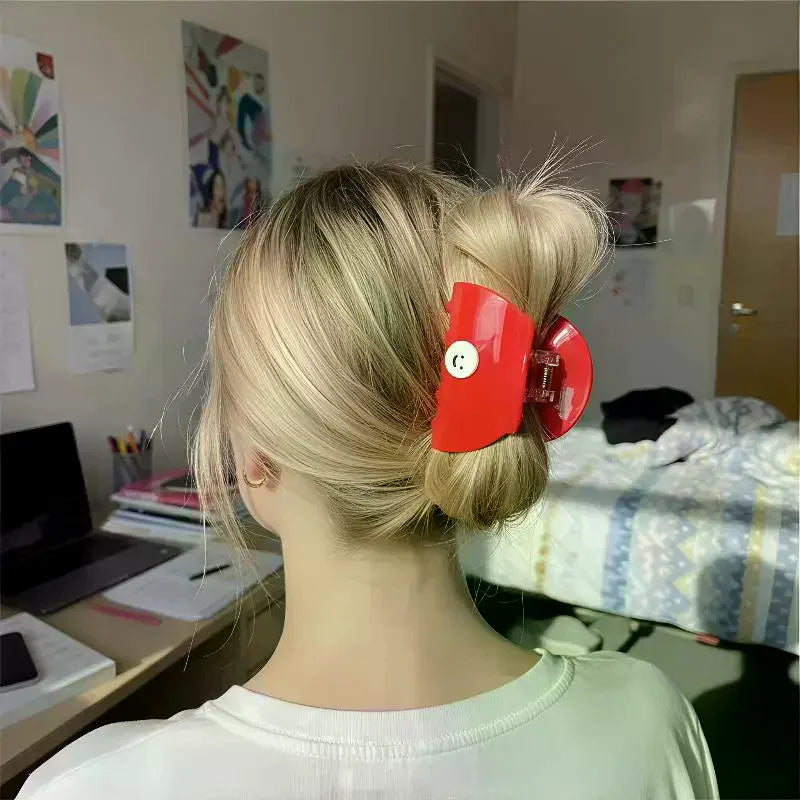Tennis Badminton Hair Clips Cute Shark Clip Hair Accessories Non-slip крабик для волос заколки для волос Oasis Select