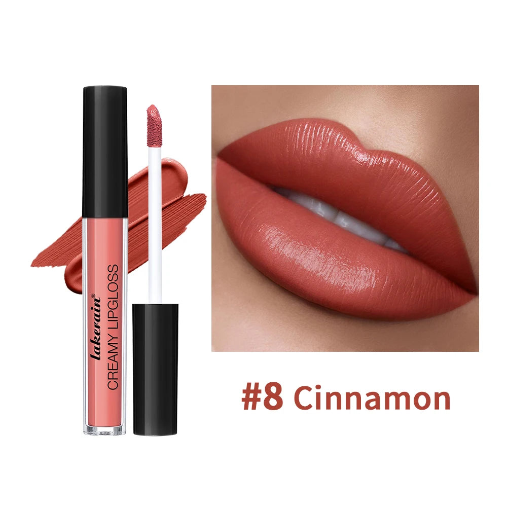 Waterproof Liquid Lipstick 8 Color Vitamin E Makeup Sets Lip Glosses Lip Plumpers Lip Cream Valentine's Day Gifts Oasis Select 1pc 8