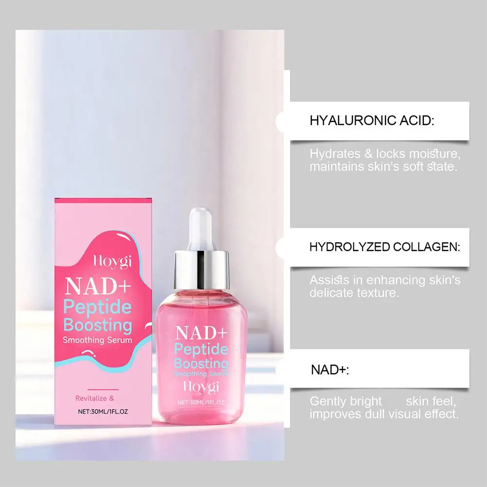 NAD+ Peptide Face Serum – Hyaluronic Acid Brightening Glow Face Serum Oasis Select
