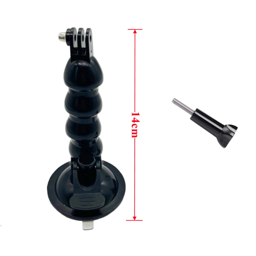 Windshield Suction Cup Mount for GoPro, DJI & Smartphone