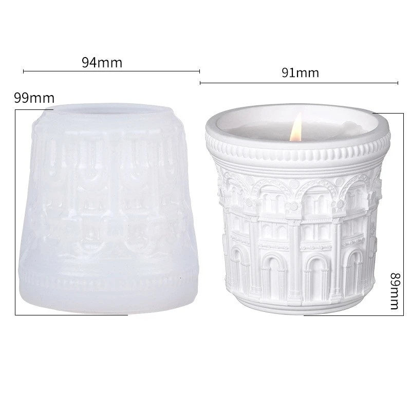 Renaissance Silicone Mold – Candles, Resin & Plaster DIY