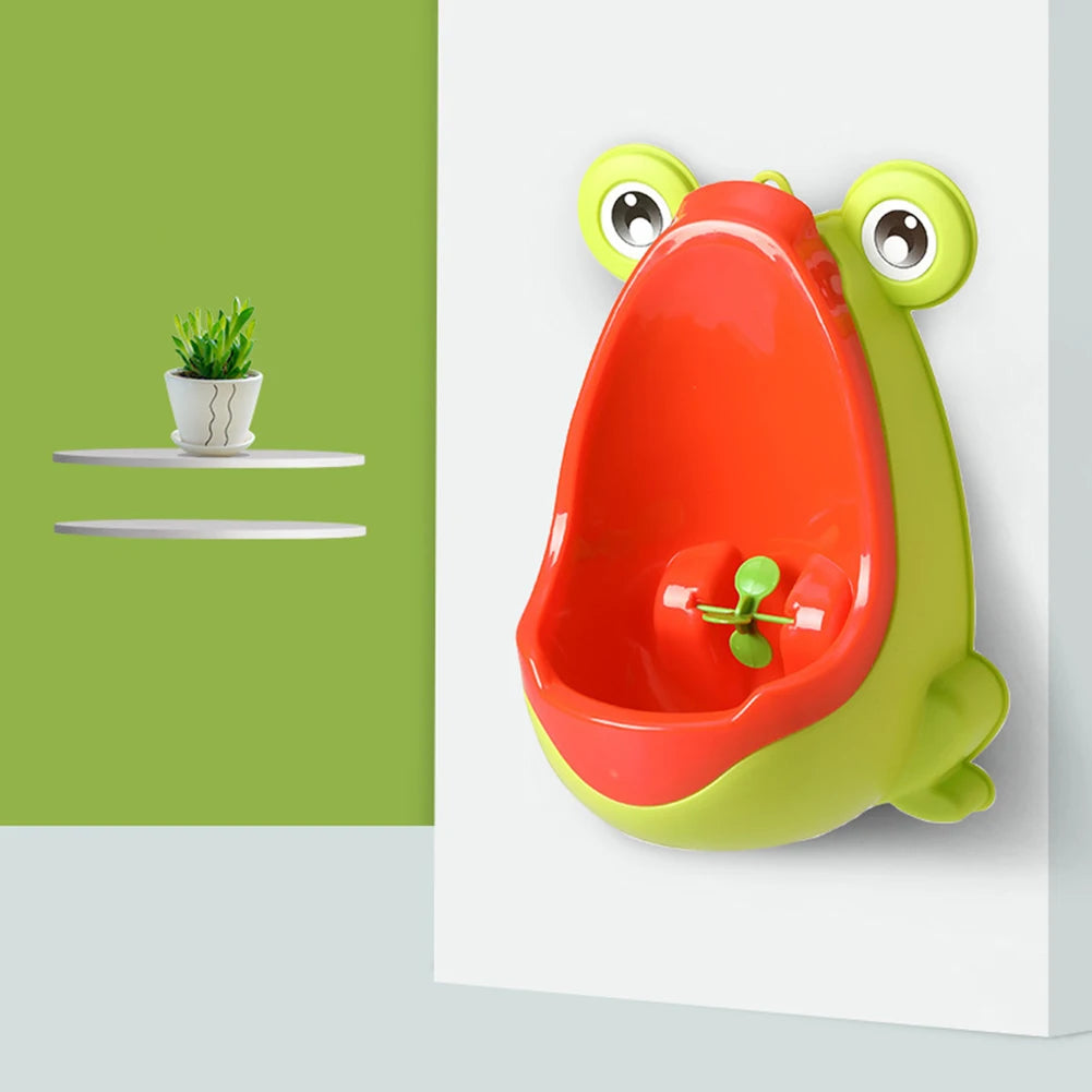 Kids' Frog Potty Training Urinal | Wall-Mounted Splash-Free