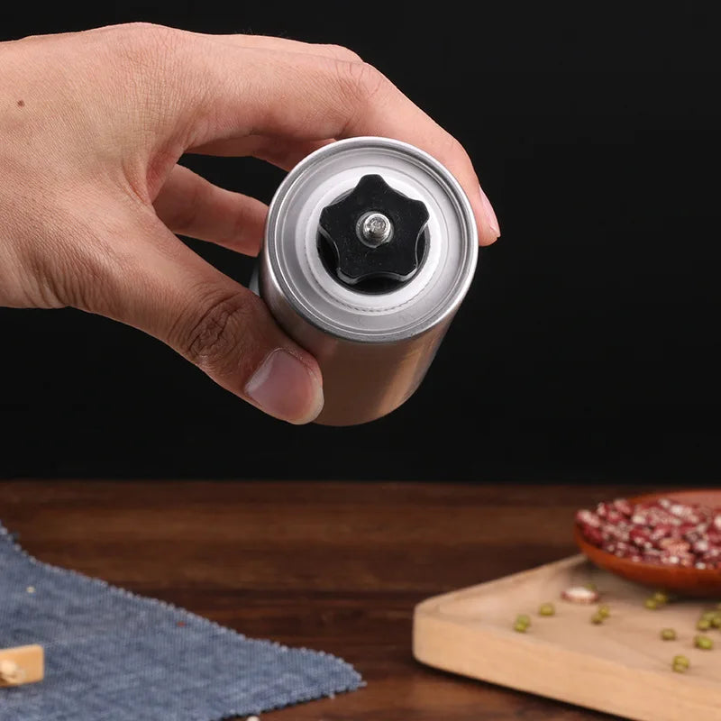 304 Stainless Steel Manual Coffee & Pepper Grinder