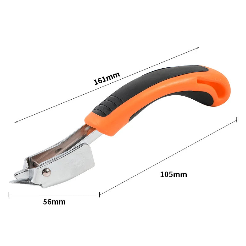 1 PCS Multifunctional Nail Puller Carpenter Stainless Steel Dismantling Tools Interior Decoration Stick Prying Nail Puller Oasis Select Orange