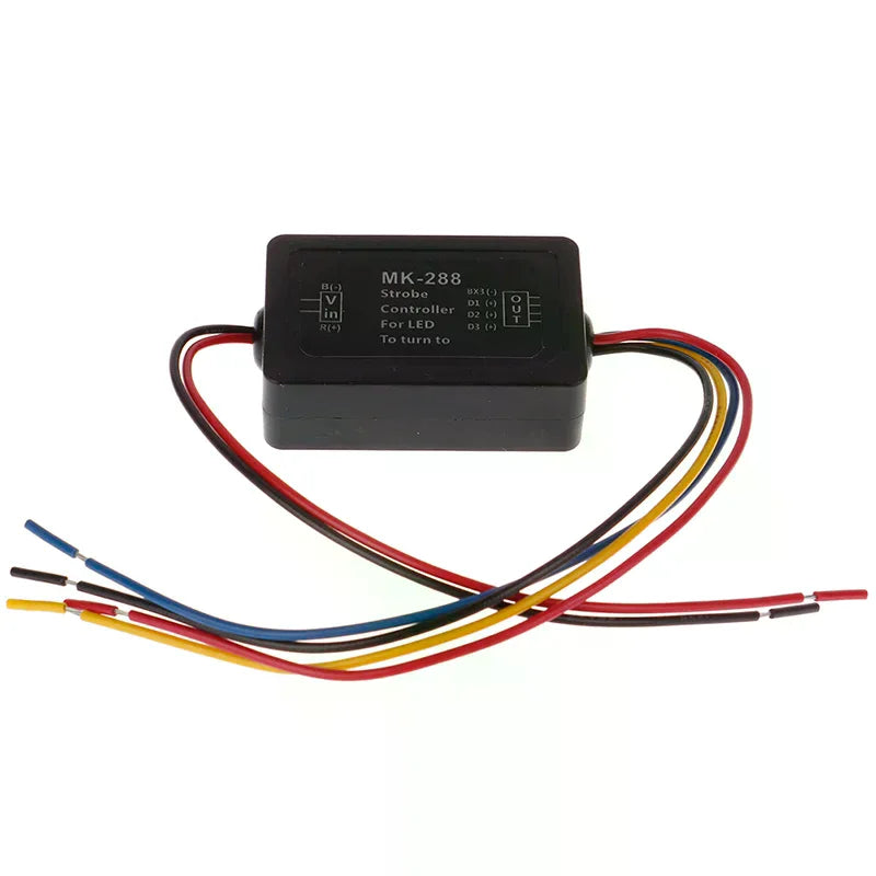 Chase Flash Module Boxes 3 Step Sequential Universal For Car Turn Signal Light Oasis Select