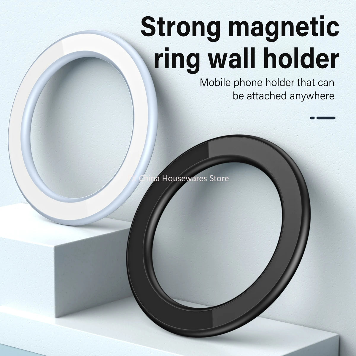 The Magnetic Phone Holder Is Multi-functional and Suitable for Various Scenarios. Use The Adhesive Magnetic Phone Holder Oasis Select