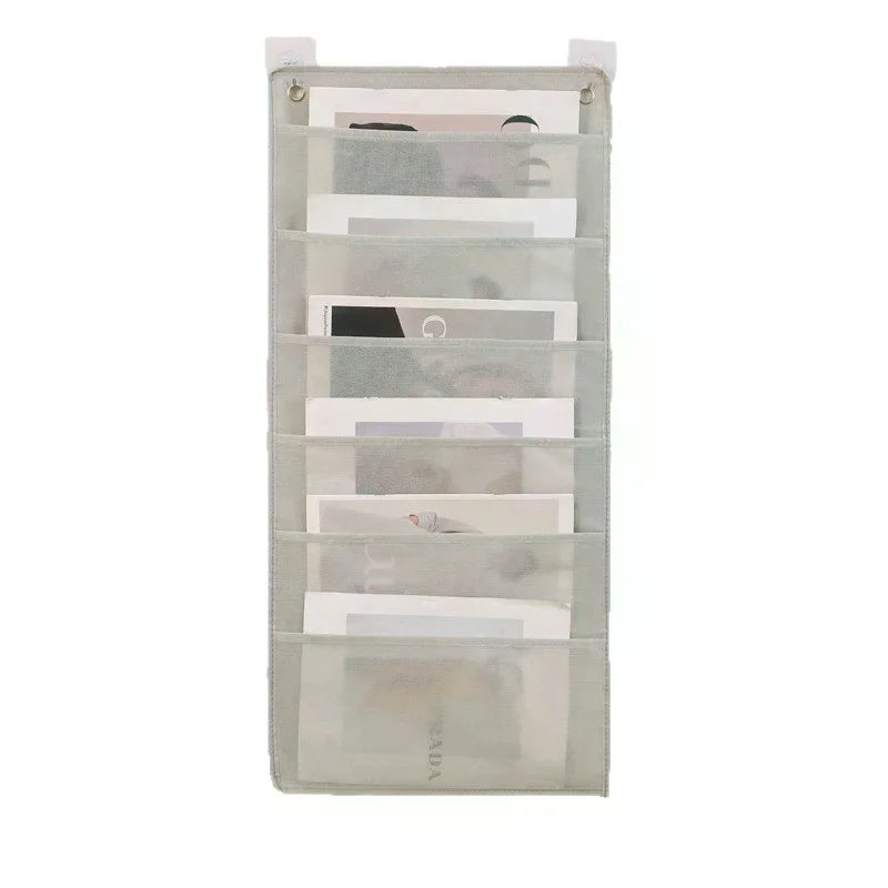 Wall Hanging File Folder Organizer – Letter Size Storage Bag
