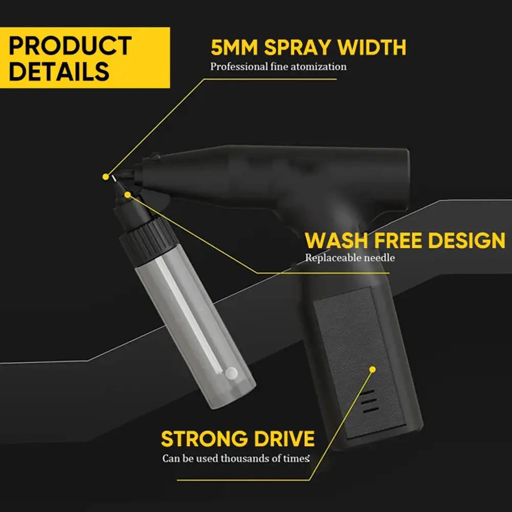 1set Electric Spray Paint Gun, Electric Spray Gun Paint Sprayer Cars Spray Gun For Painting Car, Rechargeable Spray Gun Tools Oasis Select
