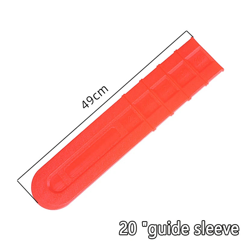 14/16/18/20 inch Chainsaw Bar Protective Cover Plastic Scabbard Protector Chain Accessories Pruning Guide Plate Covers Oasis Select A1