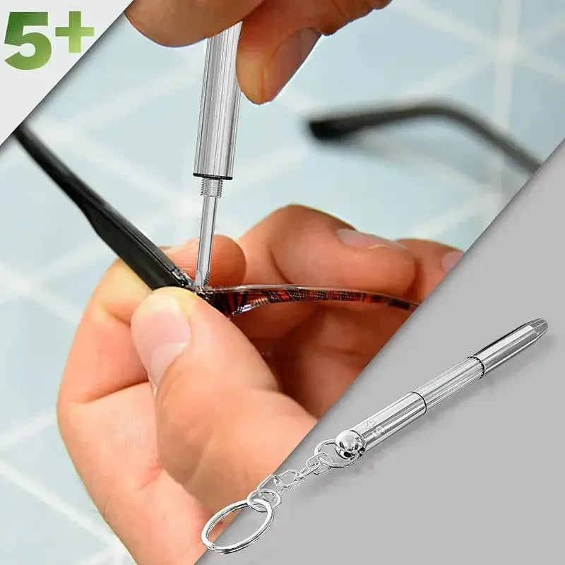 5/10/20/30pcs Mini 3 In1 Screwdriver Eyeglass Optical Eye Glasses Portable Spectacles Watch Repair Kit Practical Household Hand Oasis Select