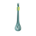 Multifunctional Egg Beater Egg Milk Whisk Pasta Tongs Food Clips Mixer Manual Stirrer Kichen Cream Bake Tool Kitchen Accessory Oasis Select green