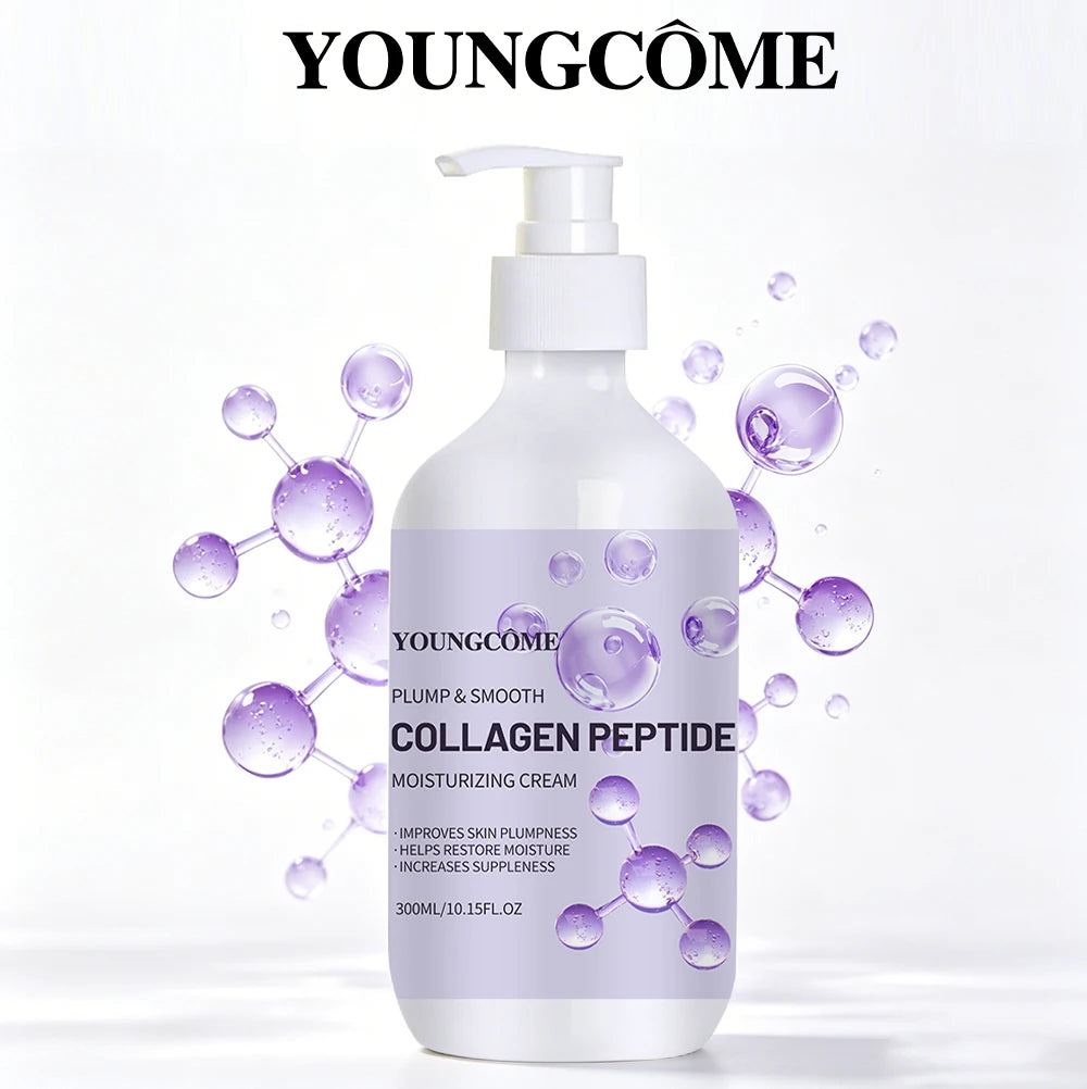 YOUNGCOME Collagen Peptide Body Cream – Deep Hydration 300ml