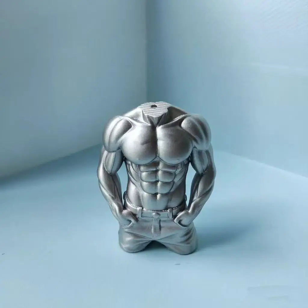 Cool Fitness Muscular Male Ornament 3DPrinted Home Desktop Ornament Diy Pendant Car Home Office Decor Gift Cute Trendy Accessors Oasis Select muscular man 3