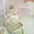 Large Travel Cosmetic Bag – Lightweight Nylon Toiletry Organizer Travel Cosmetic Bag Oasis Select Default Title