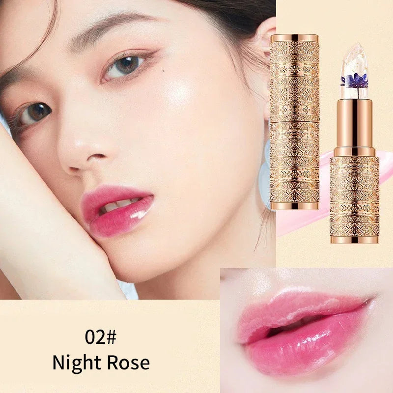 SAKSRAAR Crystal Color-Changing Petal Lipstick – Moisturizing