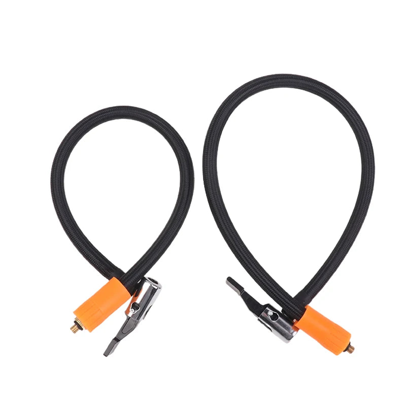40/50CM Car Air Pump Extension Tube Thread Quick Inflation Hose Copper Connector Car Moto Tire Inflation Air Pump Accessories Oasis Select