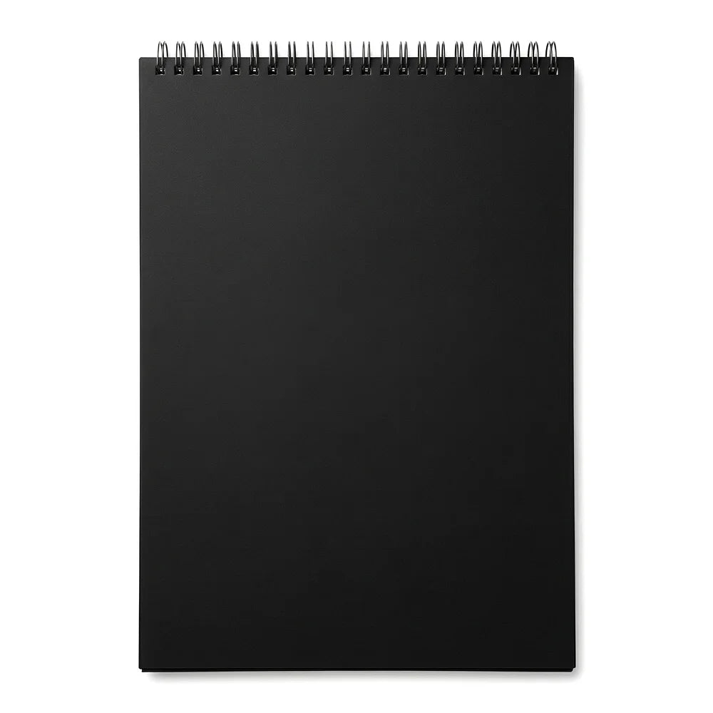 Durable Up Turning Loose-Leaf Sketchbook Taking Notes Diary Hand Ledger Waterproof Journal Memo Notepad Learning Supplies Oasis Select 8K