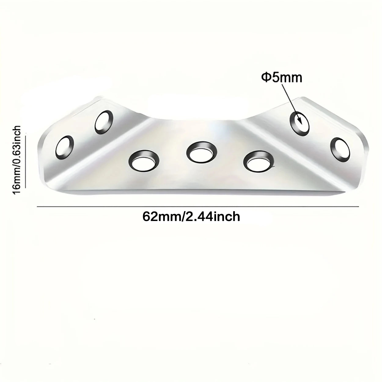 10/20/40pcs Thickened Stainless Steel Angle Code 90 Degrees Right Angle Fixed Bracket Furniture Connectors Oasis Select