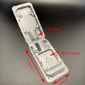 10Pcs CPU Clamshell Tray Box AMD Case Holder Protection For AMD 754 905 938 939 AM2 AM3 FM1 FM2 Oasis Select For AMD