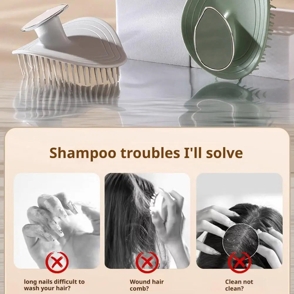 Scalp Massage Shampoo Comb Deep Cleans Scalp Improves Scalp Health and Reduces Hair Loss Salon Hairdressing Tools Oasis Select