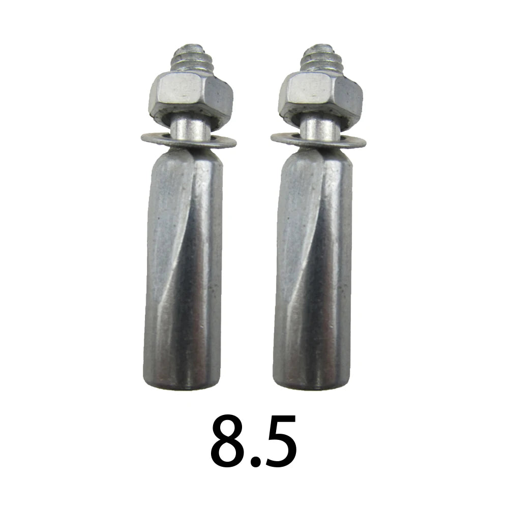 Pin Bicycle Pins Outdoor Sports Cycling Sports Short Steel Silver Steel 2 Pcs 35g Accessories Crank Wedges Bicycle Nice Oasis Select 8.5mm