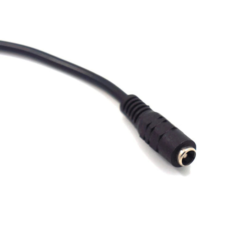 DC 5521 to 4-Pin PWM 2-Way PC Fan Power Adapter Cable 12V