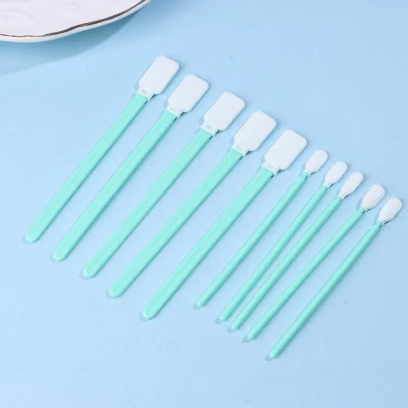 100-Pack Foam Swabs – Inkjet Printhead & Screen Cleaning Sticks
