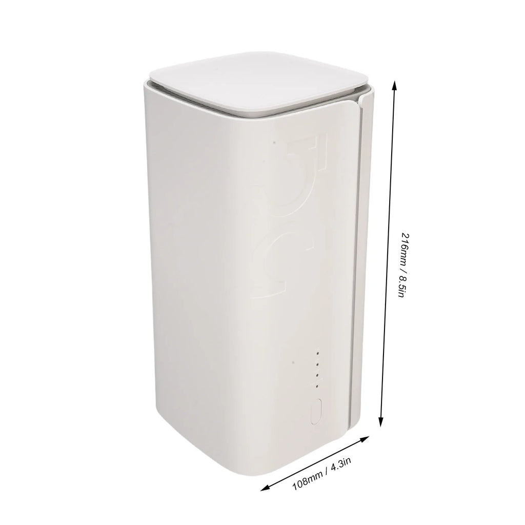 5G CPE Router 4.67Gbps Transfer Speed Small SIM Card Slot 8 Cellular Antennas Dual Band WiFi 6 Router for Home or Work Network Oasis Select