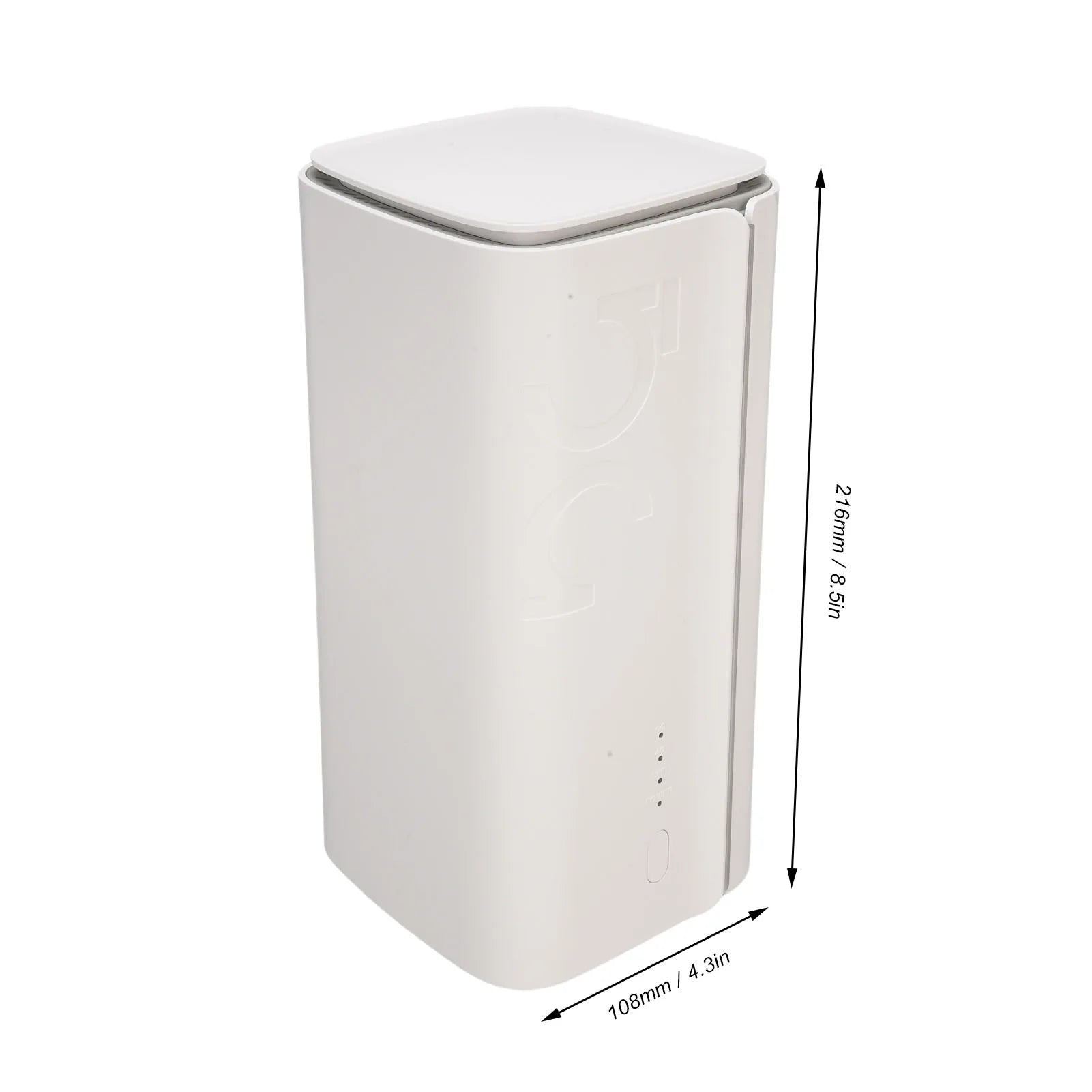 5G CPE Router 4.67Gbps Transfer Speed Small SIM Card Slot 8 Cellular Antennas Dual Band WiFi 6 Router for Home or Work Network Oasis Select