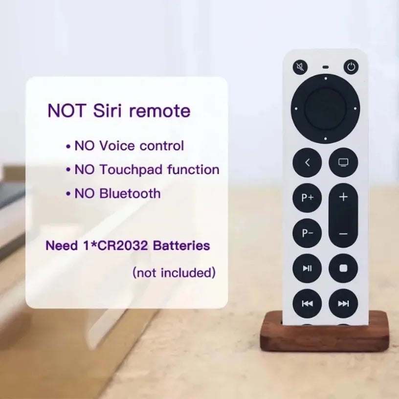 New remote control for Apple TV 4k/Gen 1 2 3 4/ HD A2843 A2737 TVA1625 A1427 A1469 A1378 A1218TV 4K A1842 A2169（No voice） Oasis Select
