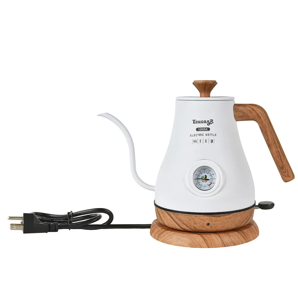 URGGU Stainless Steel Electric Kettle – 110V Temperature Control
