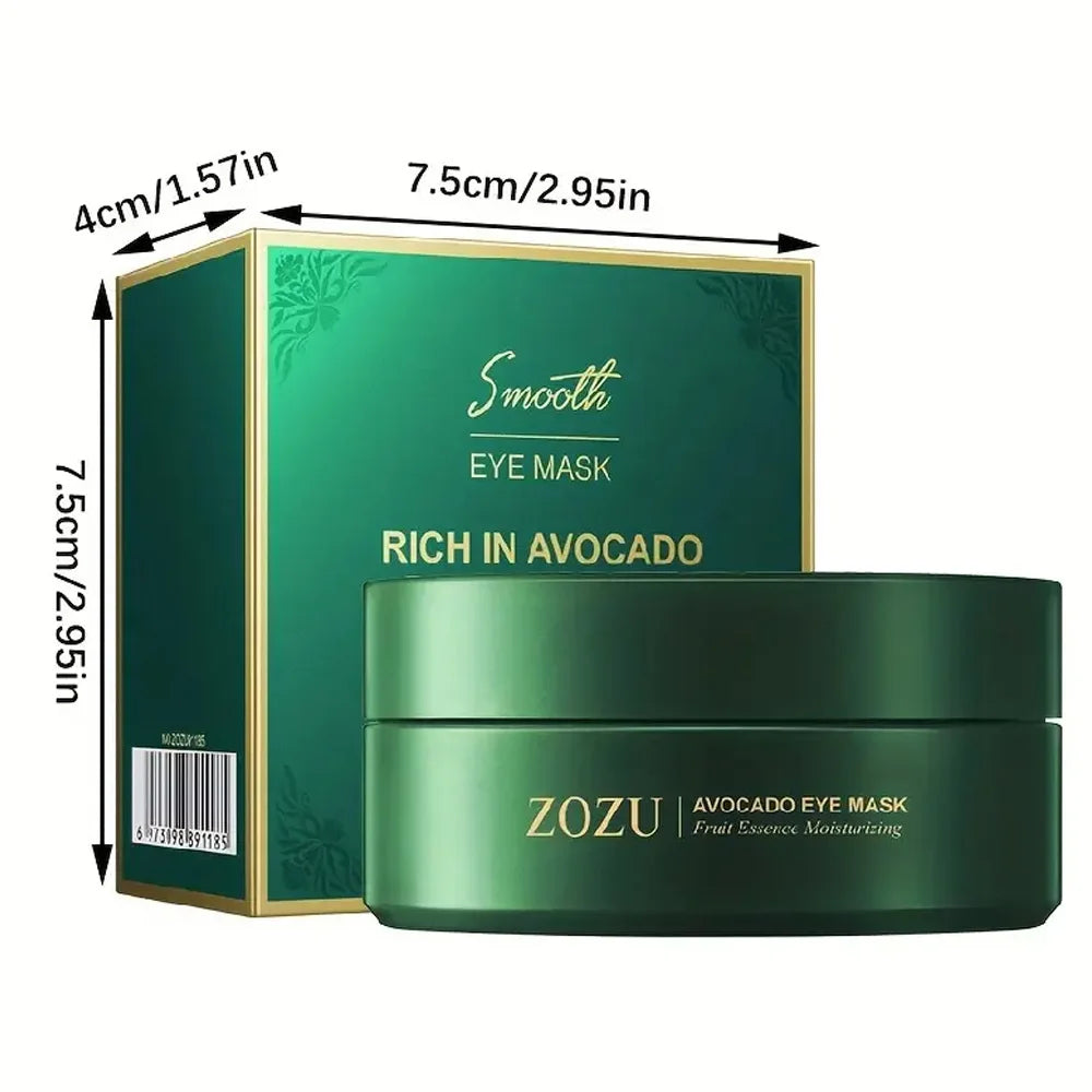 YOUNGCOME Avocado Collagen Eye Mask – Firming & Brightening Collagen Eye Patches Oasis Select Avocado Eye Mask