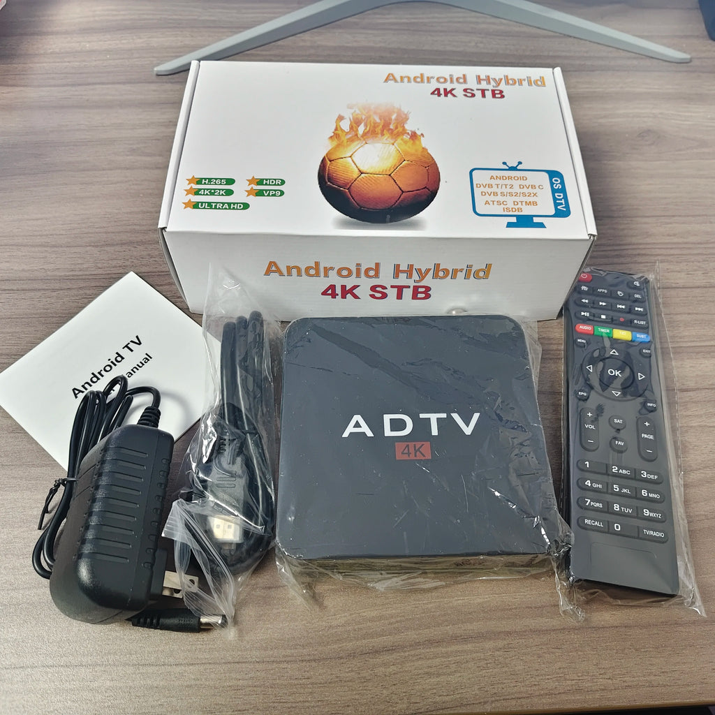 Hybrid digital TV set-top box (STB): OTT + DVB-T2/DVB-T/C/ISDB/ATSC dual-mode set-top box Oasis Select