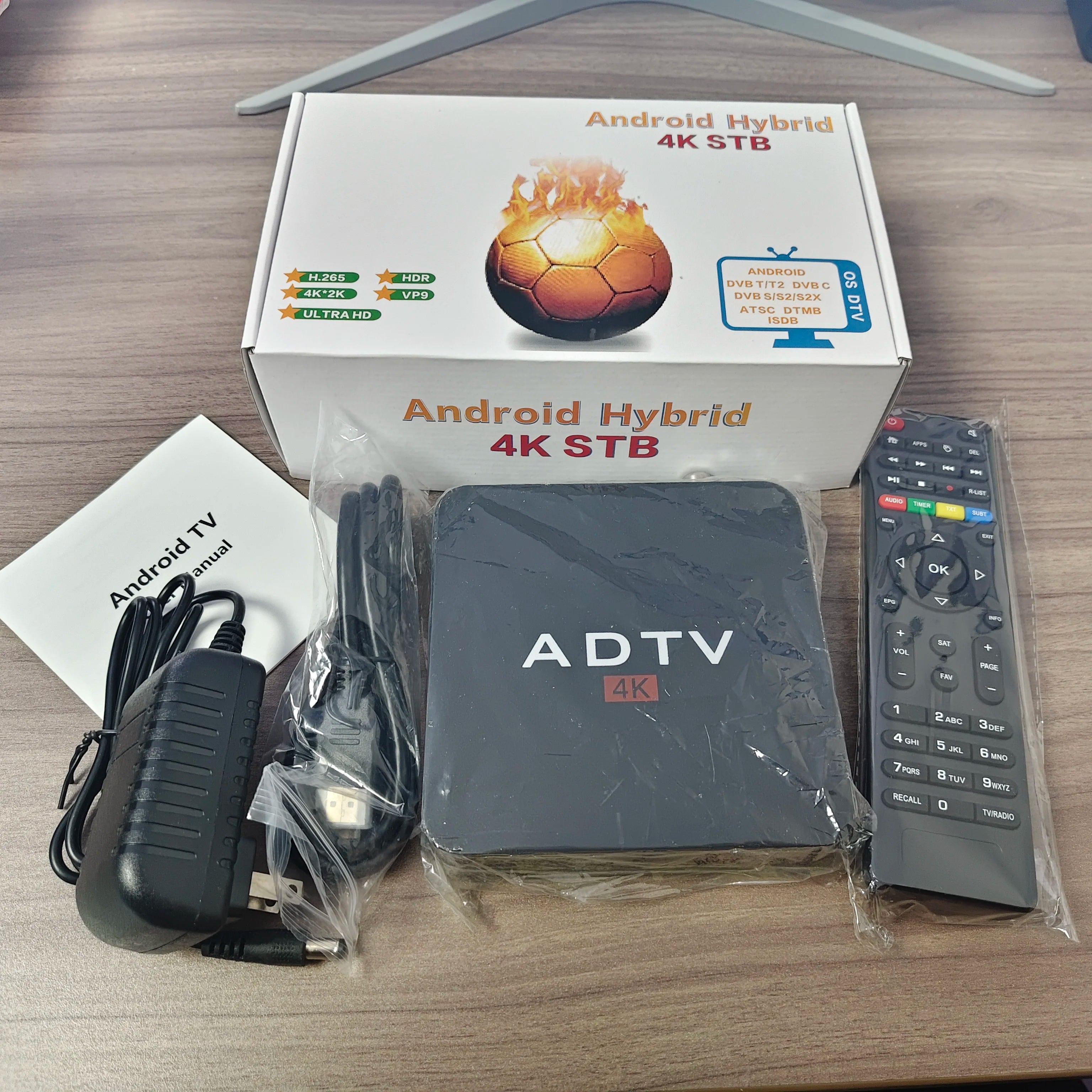 Hybrid digital TV set-top box (STB): OTT + DVB-T2/DVB-T/C/ISDB/ATSC dual-mode set-top box Oasis Select
