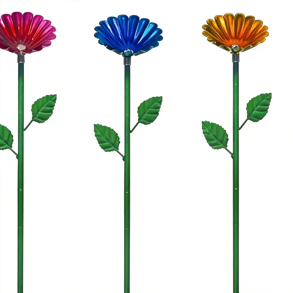 4Pcs Bee Water Feeder For Outdoor, Bird Feeder Freestanding Birdbath for Yard Patio Outdoors Garden Iron Pedestal Stake Oasis Select