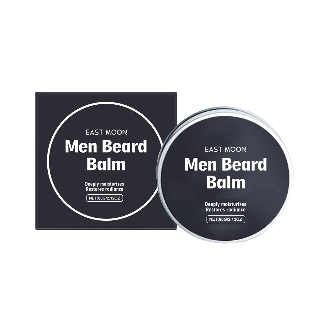 Beeswax Men's Beard Care Cream Non Irritating Softening Roots Moisturize Oil Control Reduce Friction Beard Growth Balm Oasis Select