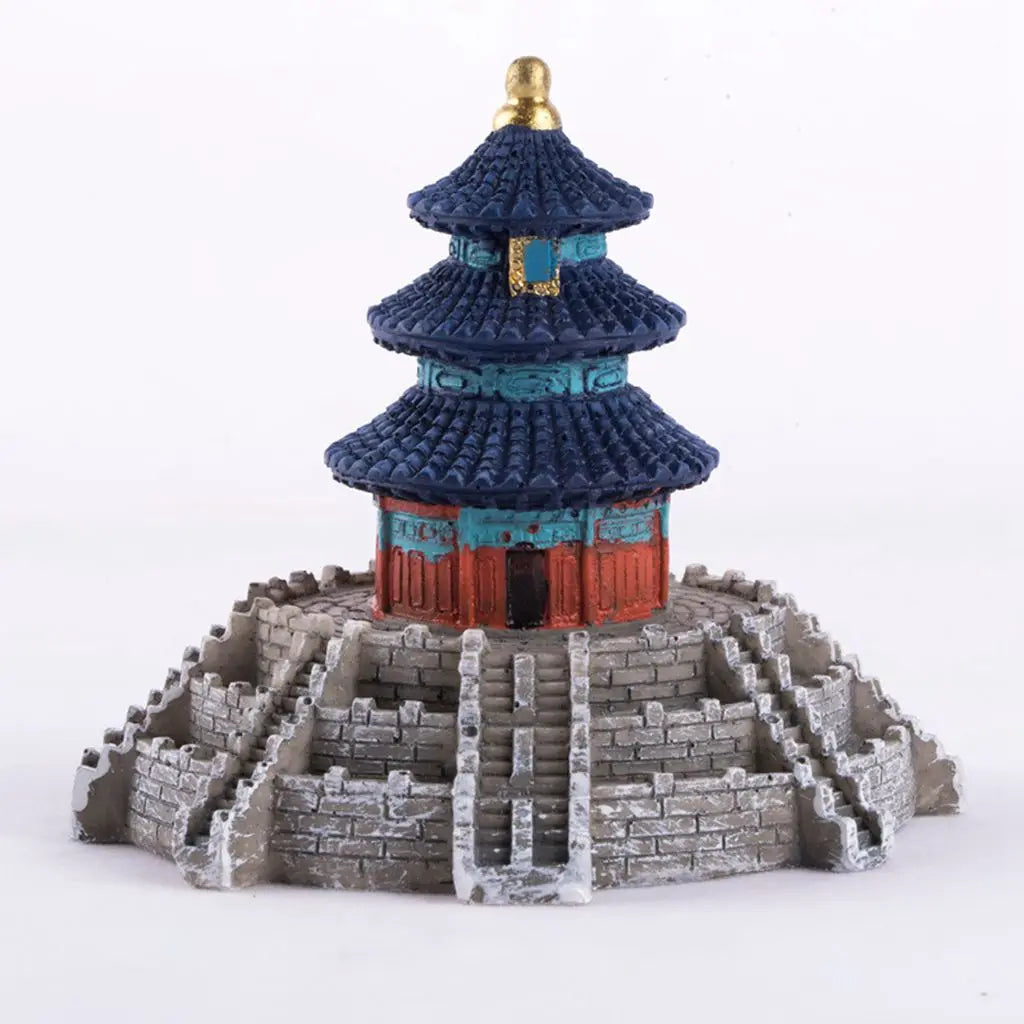 Resin Miniature Figurine House Model | Bonsai & Home Decor