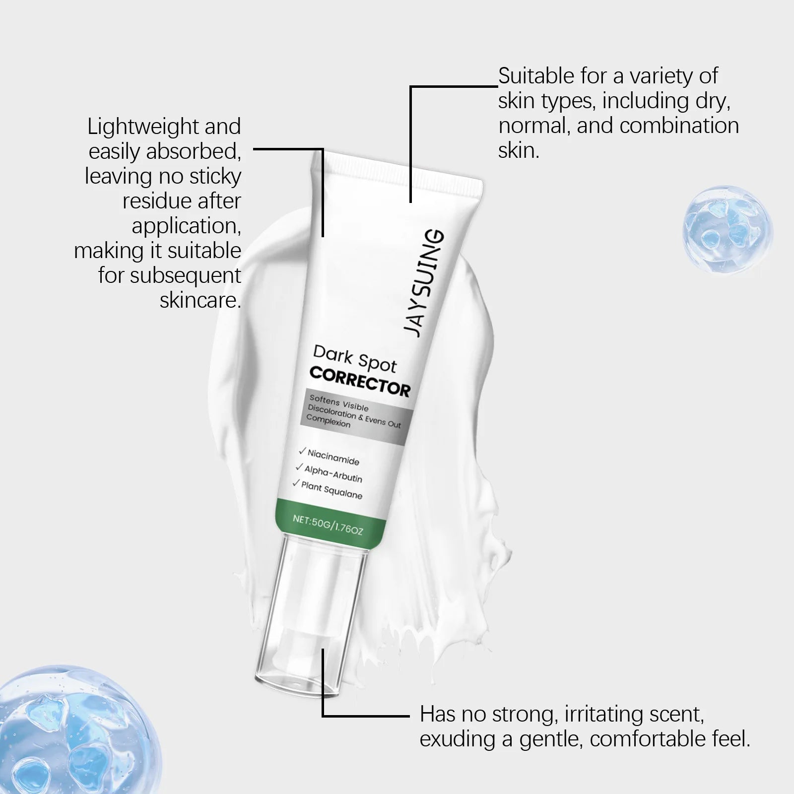 Niacinamide Arbutin Face Essence Cream – Brighten & Fade Spots Face Essence Cream Oasis Select