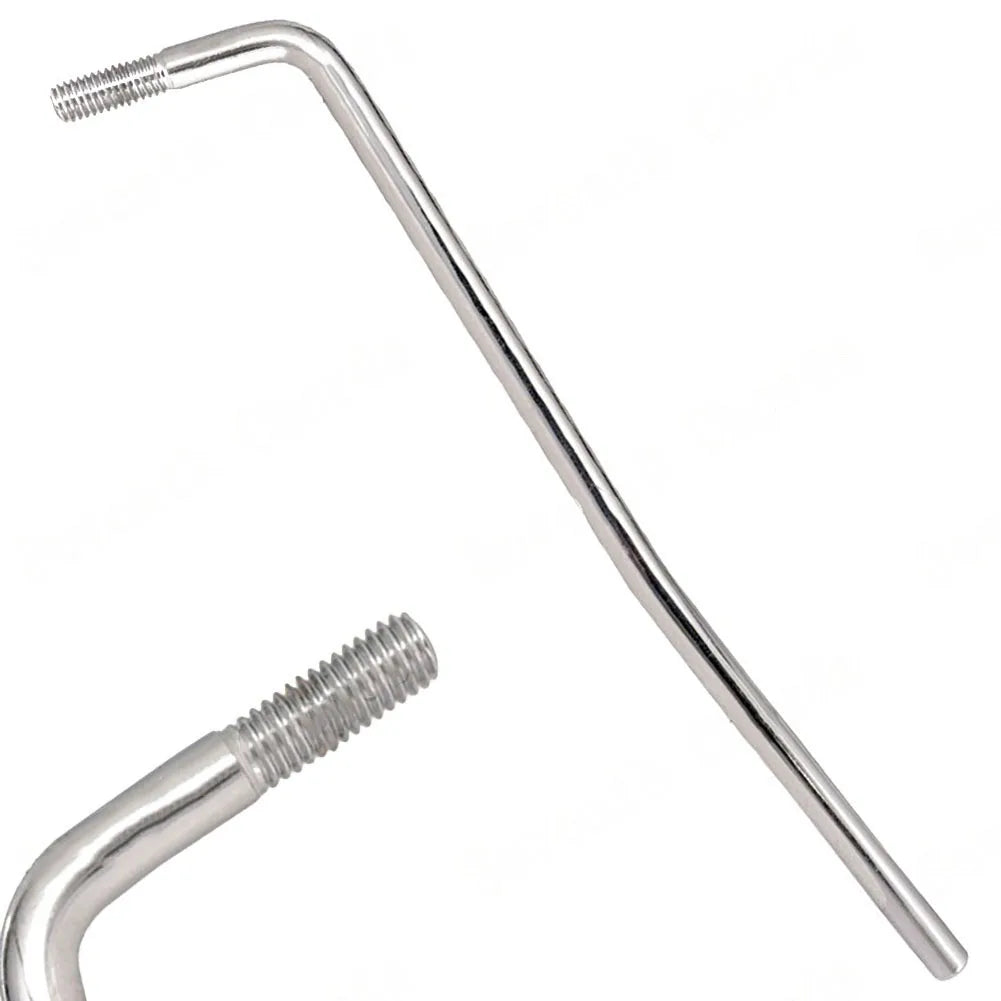 Screw In Tremolo Arms Whammy Bar 6MM 3 Colour Can Choose Stringed Instrument Accessories 17x4x2cm Metal Durable Practical Oasis Select silver