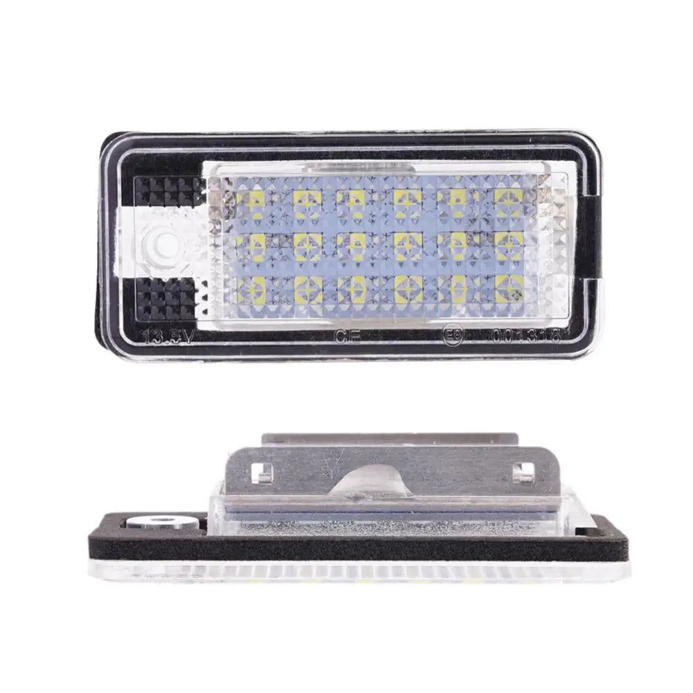 18 SMD LED License Plate Lights for Audi A3 A4 A5 A6 Q7 – 2 Pack
