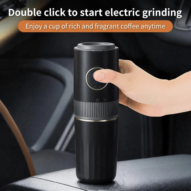 Hot Style Grinding and Hand-brewed Coffee Machine Electric Bean Grinder Outdoor Portable Grinder Hand-brewed Coffee Machine Oasis Select