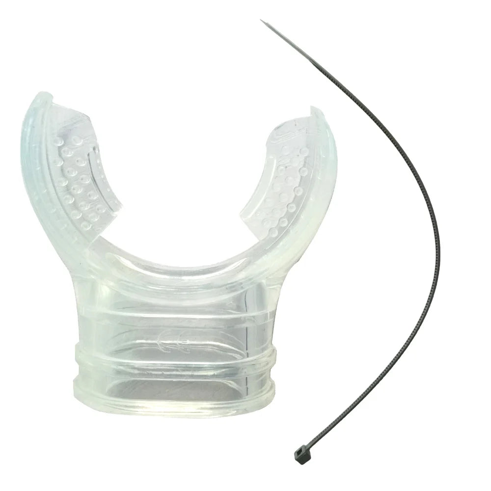 Silicone Soft Scuba Diving Snorkel Mouthpiece Bite Regulator Non-toxic Diving Equipment Oasis Select