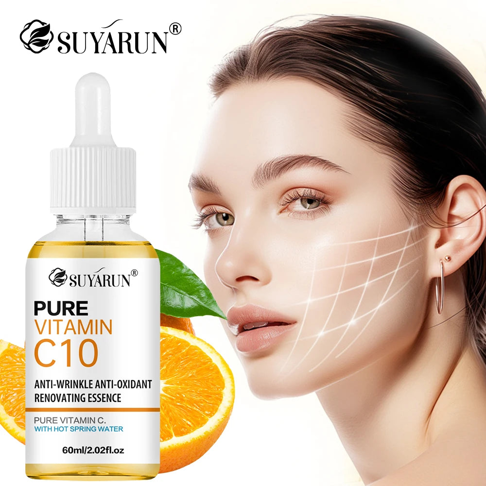 SUYARUN 10% Vitamin C Face Serum – Brightening & Anti-Aging Vitamin C Face Serum Oasis Select