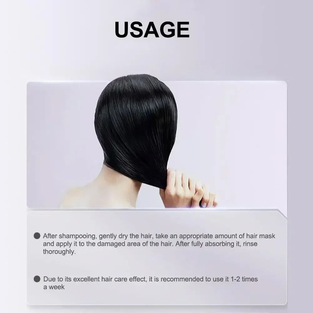 Original Japanese Soaked Hair Mask Conditioner Nourishing Repair Dried Hair Shiny Dyeing Color Protection 230g Oasis Select